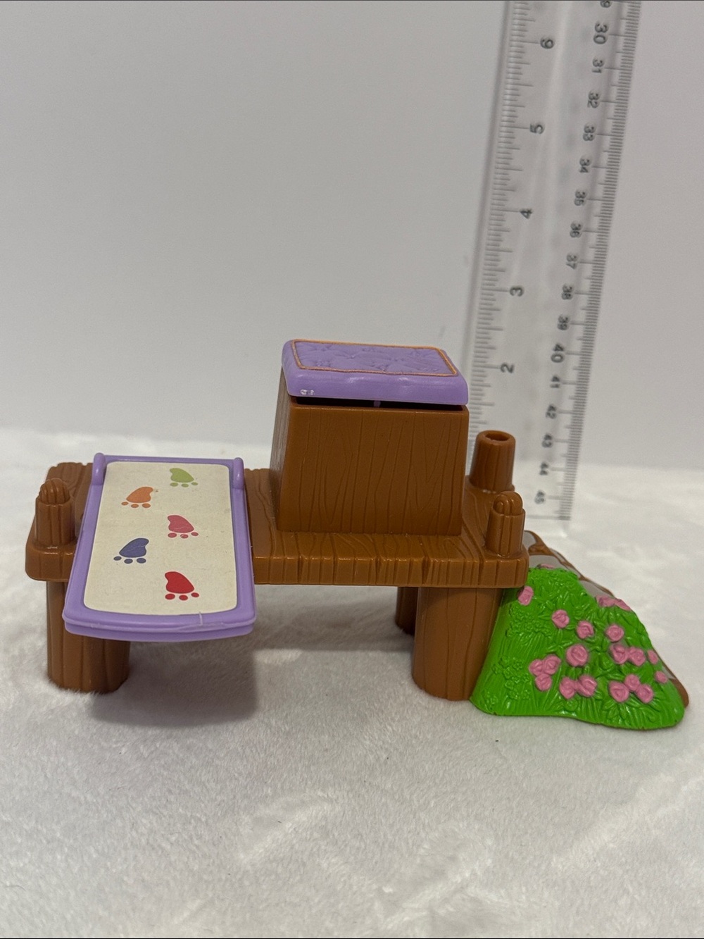 Fisher Price Loving Family Dollhouse Camping Pool Lake Dock Diving Board Snorkel